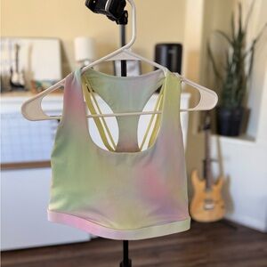 Fabletics Pastel Tie-Dye Sports Bra